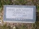  Sarah Jane “Janie” <I>Gossett</I> Connell