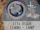  Etta Jessie <I>Cumbo</I> Camp