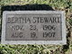  Bertha Stewart