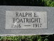  Ralph E Boatright