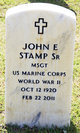 MSGT John Edward Stamp Sr.