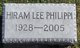  Hiram Lee Philippi
