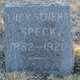  Louise “Lucy” <I>Schenk</I> Speck
