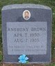  Anthony Harold Brown