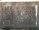  Leo M Peddie