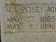  Moses Lafayette Posey MD.