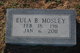  Eula Belle <I>Wilson</I> Mosley