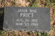 Janie Mae <I>Benfield</I> Price