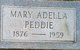  Mary Adella Peddie