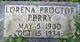  Lorena A <I>Proctor</I> Perry