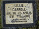 Lillie Carroll
