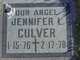  Jennifer L Culver