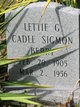  Lettie G <I>Cadle</I> Berry