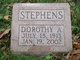  Dorothy A Stephens