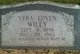 Mrs Vera Nellie <I>Loven</I> Wiley
