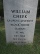  William Cheek