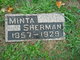  Minta M “Minty" "Mintie” Sherman