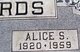  Alice <I>Shoe</I> Edwards