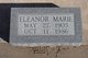  Eleanor Marie <I>Fiscus</I> Goetzinger