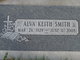  Alva Keith “Keith" "Al” Smith
