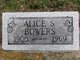  Alice <I>Stout</I> Bowers