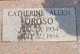  Martha Catherine <I>Allen</I> Oroso