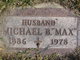 Michael Bernard “Max” Ryan