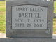  Mary Ellen <I>Schnarr</I> Barthel