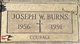  Joseph W Burns