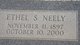  Ethel Cornelia <I>Stevens</I> Neely