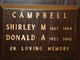  Shirley Margaret <I>Read</I> Campbell