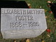 Elizabeth <I>Dietrich</I> Foster