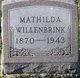  Mathilda Willenbrink