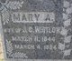  Mary A “Mary Ann” <I>Hall</I> Whitlow