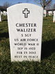 SSGT Chester Walizer