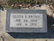 Glova Elizabeth “Budgie” <I>Gibson</I> Brown