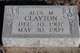  Alta M. Clayton