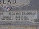  Alda May <I>Bradshaw</I> Blad
