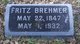  Frederick “Fritz” Brehmer