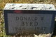  Donald W Byrd