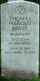 Pvt Thomas Harold “Pat” Berry