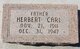  Herbert Carl Deal