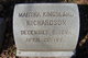  Martha <I>Kingsland</I> Richardson