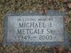 Michael J. Metcalf Sr. Photo