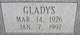 Gladys Sides Wooten Photo