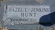  Hazel Lucille <I>Jenkins</I> Hunt