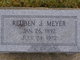  Reuben J Meyer