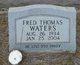 Fred Thomas Waters Photo