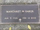  Margaret Mary <I>Cronin</I> Baker