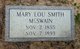  Mary Lou Sophia <I>Smith</I> McSwain